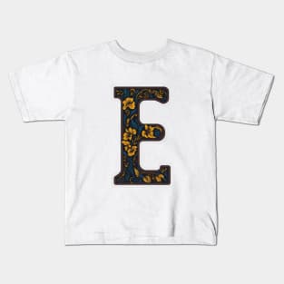 Letter E Kids T-Shirt